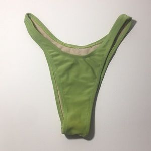 Boutique Brazilian Style High Leg Bikini Bottom